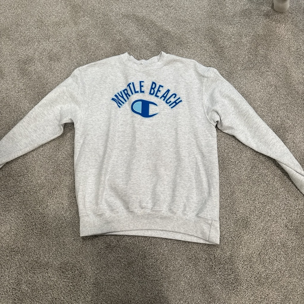 Champion Myrtle Beach Gray Men's Sweater